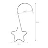 Naler Christmas Bauble Hooks, Tree Decoration Hangers, Christmas Ornament Hooks,