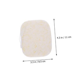 PACKOVE 4Pcs Exfoliating Facial Sponges Portable Face Cleaning Tools for Makeup Removal and Deep Cleansing Soft and Thickened Design for Gentle Exfoliation Skincare Accessories