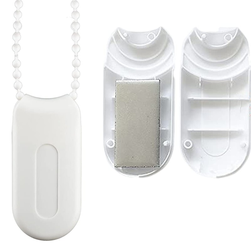 GOWEILE 3 Pack Plastic Pull String Pendants Curtain Cord Weights