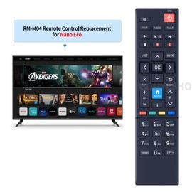 GOUYESHO RM-M04 Ersatz Fernbedienung Kompatibel mit Humax HD Nano Eco Satelliten Receiver RM-M04 RM M04 RMM04 HD6400S RM-M09 RM M09
