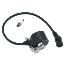 P SeekPro Ignition Coil Module Spark Plug for Stihl Chainsaw 015 015AV 015L 1114 404 3200 1110 400 7005