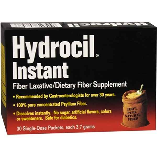Hydrocil Instant Powder Paks 3 Pack (90 Total)