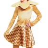 Disguise Pokemon Eevee Costume for Kids, Girls Deluxe Character Outfit,