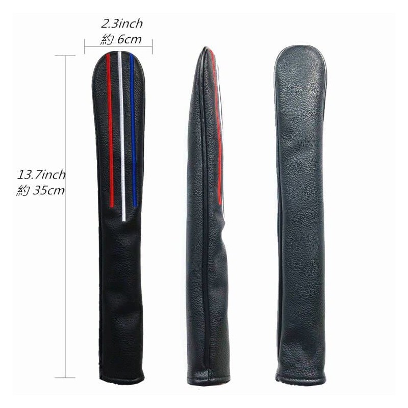 Golf Alignment Stick Cover for Tour Sticks, 2 Pack Colorful