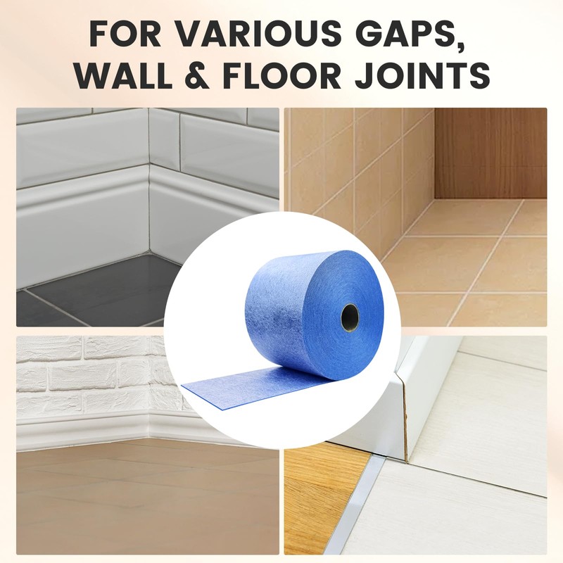 MAXKSOKO 98.4ft x 5in Upgraded Waterproofing Membrane Band 41 Sq