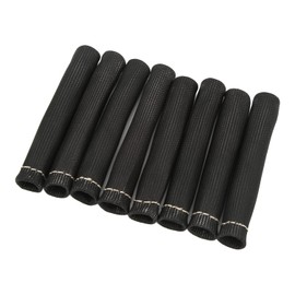 BTIHCEUOT Protector de Maletero de Bujía, Escudo Térmico de 1000 °F, 8 Piezas, Universal, Duradero, Funda de Maletero de Cable de Bujía para Motor de Coche