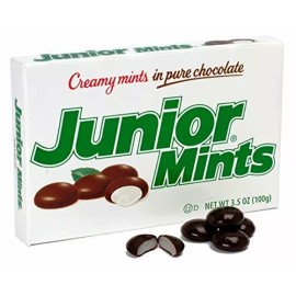 Junior Mints Tootsie Junior Mints Theater Box 3.5 oz [12-Boxes]