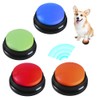 SKJJL Buzzer with Recording Function Dogs, Pack of 4 Answer