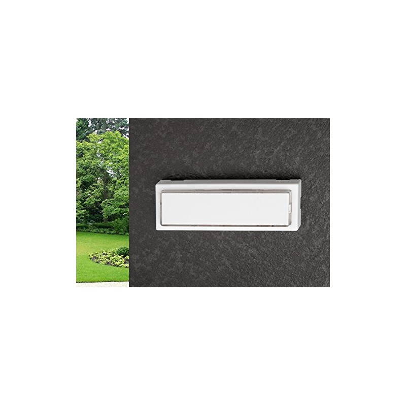 HUBER Surface-Mounted Door Bell Push Button 1-Way Polystyrene Door Bell