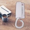 Wall Mount Landline Telephone Extension No Caller ID Home Phone