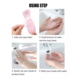 OEM Jabon En Hojas Portatil Viajes Exterior Excursion Desechable