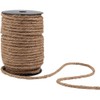 Natural Jute Twine Rope for Crafting (Brown, 100 ft)