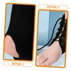 TOVINANNA 2pcs Adjustable Ankle Wrap Ankle Protector for Sprained Lightweight