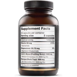 The Sporing Company MycoVeda Cognition (60 VegCaps)