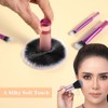Conjunto de Brochas de Maquillaje Porttil Walquicks Mini Pinceles Set,