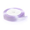 Solid Color Satin Fabric Ribbon (Light Purple, 1/2" x 25