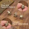 RillyRellow Hinge Head Chicken, Hinge Decorative Topper, Miniature Magnetic Figurine
