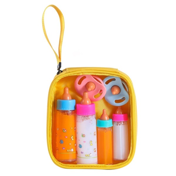 Kaydora Doll Bottle 6 Pcs Feeding Toys Magic Disappearing Milk