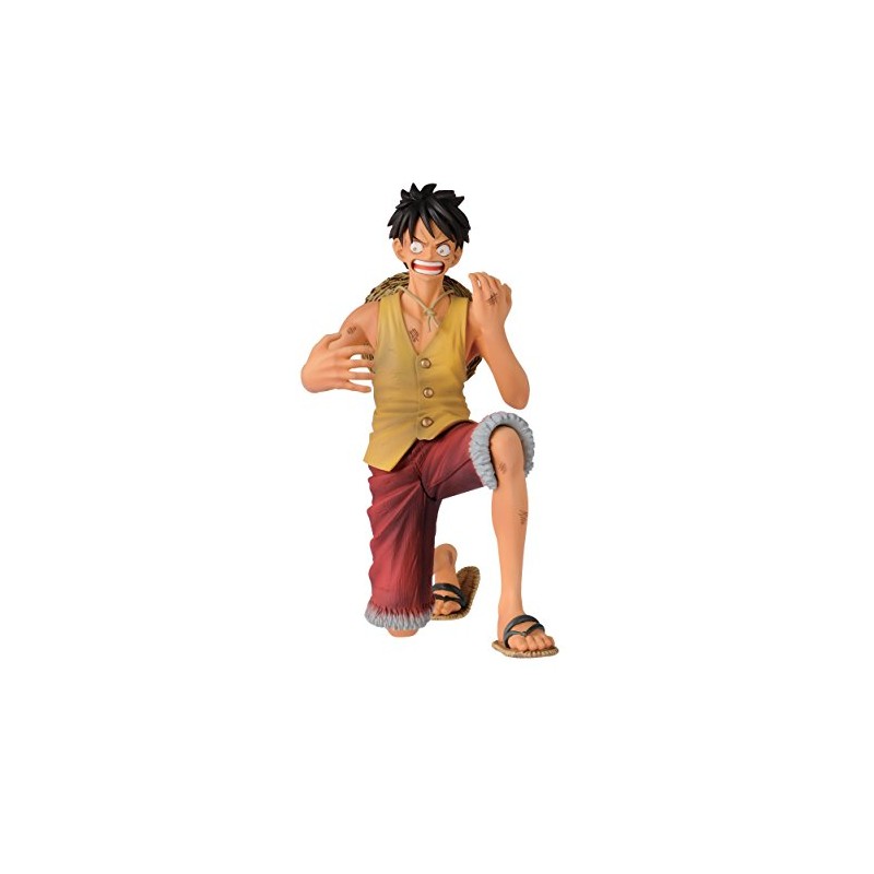 Banpresto One Piece 4.7" Luffy Figure, Dramatic Showcase