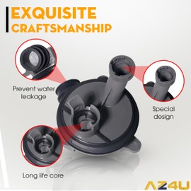 AZ4U Upgraded WD00X25260 WD18X21678 WD19X25259 WD19X25278 Dishwasher Diverter Valve Kit Compatible with GE, Whirlpool, Kenmore, Maytag, Amana, Dishwasher Diverter Wash Pump XDF300PGN0WW XDF300PSN0SS