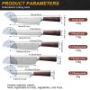 Multi-Purpose High Quality Kitchen Knives Set Stainless Steel Santoku Chef