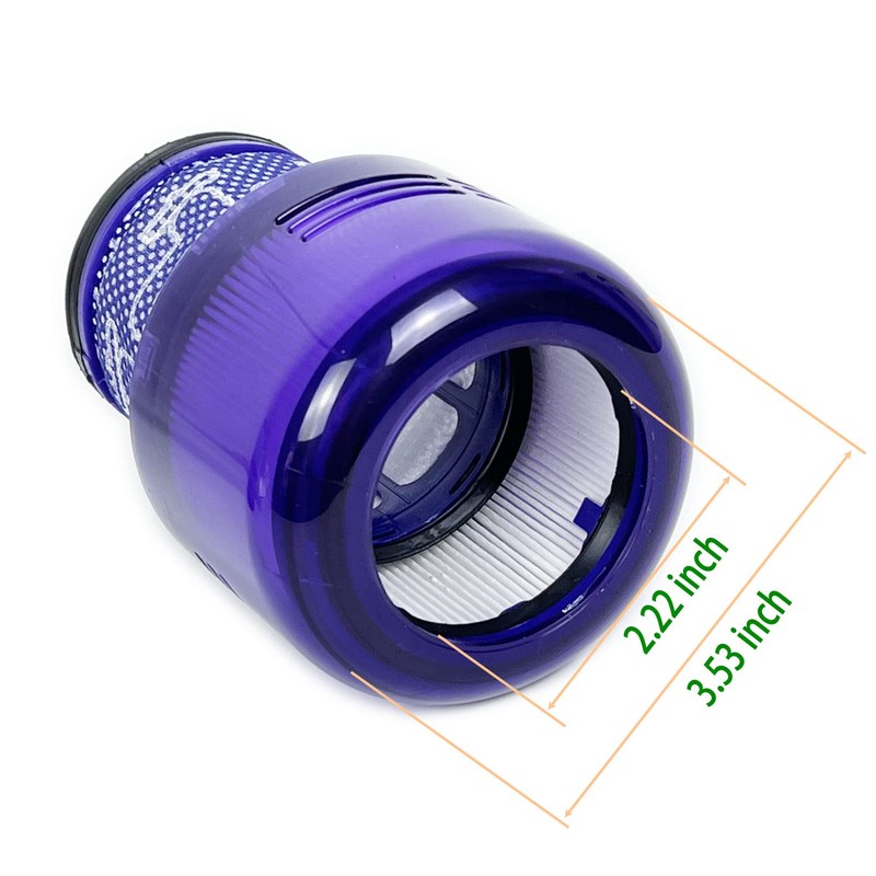 2 Pack HEPA Replacement for Dyson V11 Filter Compatible with