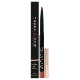One-Swipe Gel Eyeliner - Bourbon by Youngblood for Women - 0.01 oz Eyeliner