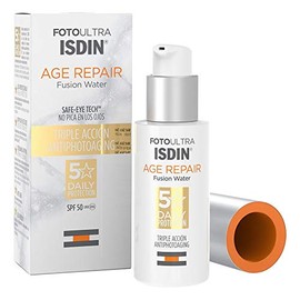 ISDIN FotoUltra Age Repair FW SPF 50, Daily Sun Cream for the Face, Triple Anti-Ageing Effect, 50 ml