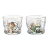 ADERIA S6226 Japanese Sake Glasses, Fujin and Thunder Sake Glass