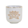 Buddhist Altar Hasegawa Teacup White Gold Lotus 2.2 Buddhist Altar