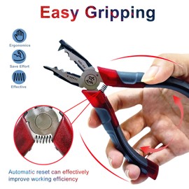 Joining Pliers for 4.5mm Ball Beaded Chain, Manual Splicing Combination Pliers Tool for #10 Bead Chains