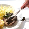 Uniturcky 16 PCS Stainless Steel Flatware Set with Wood Handle,
