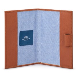 Gryphen Hoxton Leather Golf Scorecard Holder with Pen Loop (Tan)