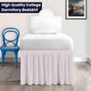 SGI bedding Dorm Bed Skirt Twin XL 28 Inch Drop