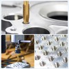 sourcing map Spiral Point Plug Threading Tap M10 x 1.25