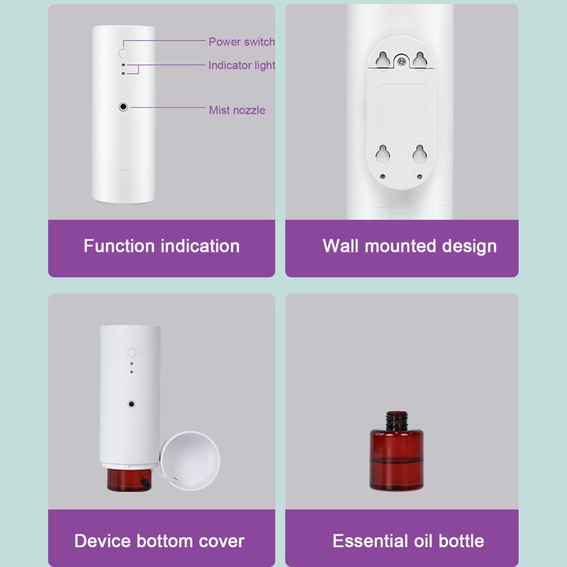 Aromatherapy Diffuser APP Control Fragrance Dispenser Bluetooth Automatic Essential Oil
