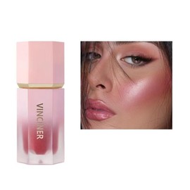 GECOMO Cheek Gel Cream Liquid Cheek Makeup, Soft Lightweight Feeling, Breathable, Skin Tint Teak Makeup (#108 SWIPE RITUAL)