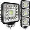 San Young 4 Inch LED Light Pods for Truck, 12V