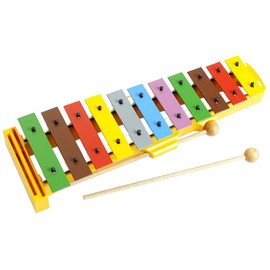 Sonor GS Glockenspiel for Children Colourful Steel Singing Plates 11 Tones + Keepdrum Bag in Blue