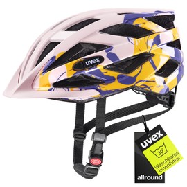 uvex air Wing - Lightweight All-Round Helmet for Men and Women - Individual Size Adjustment - Powder Liquids - 56-60 cm