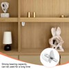 Pack of 30 Shelf Brackets, 3 mm Shelf Brackets for