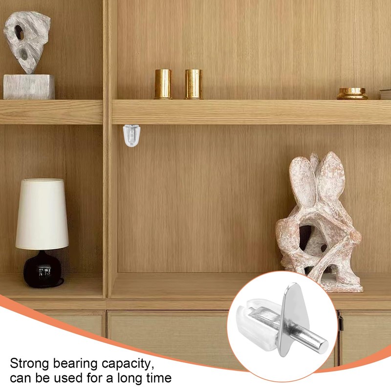 Pack of 30 Shelf Brackets, 3 mm Shelf Brackets for