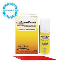 Beutlich HurriCaine Topical Anesthetic Spray - Original Wild Cherry / Cool Mint - Cool Mint, Kit (Spray + Extension Tubes)