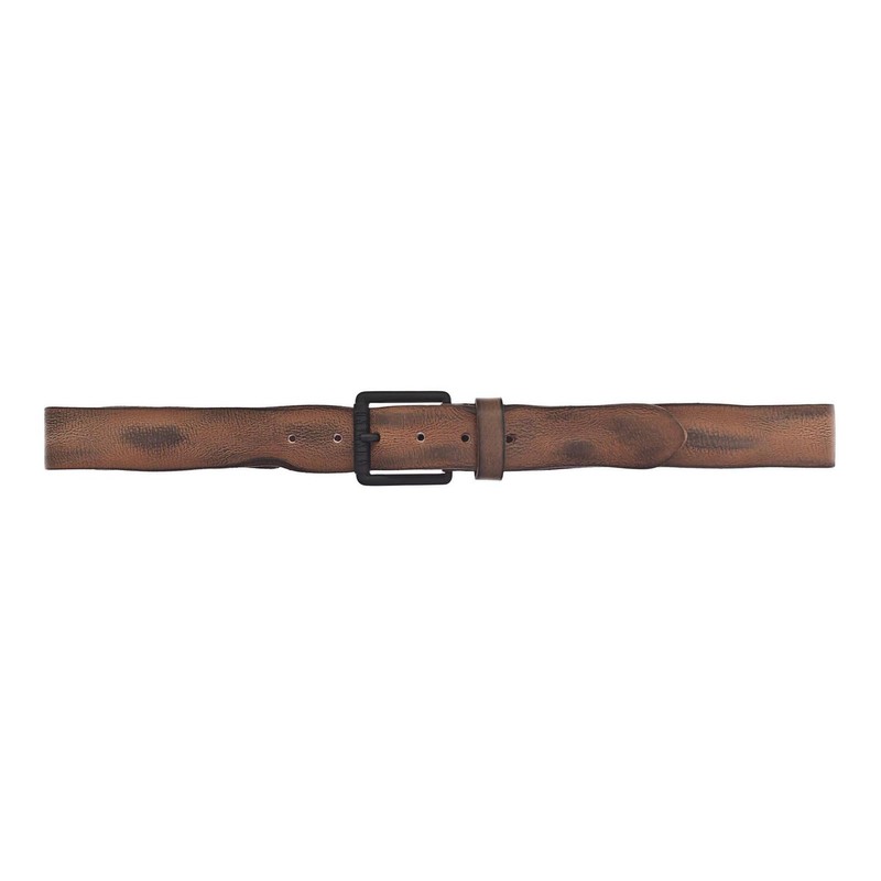 MUSTANG Leather Belt 40 mm W115 Cognac - Can be