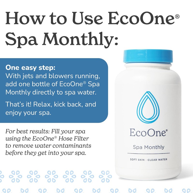 EcoOne Spa Monthly | Gentle All-Natural Spa Treatment | Conditioning
