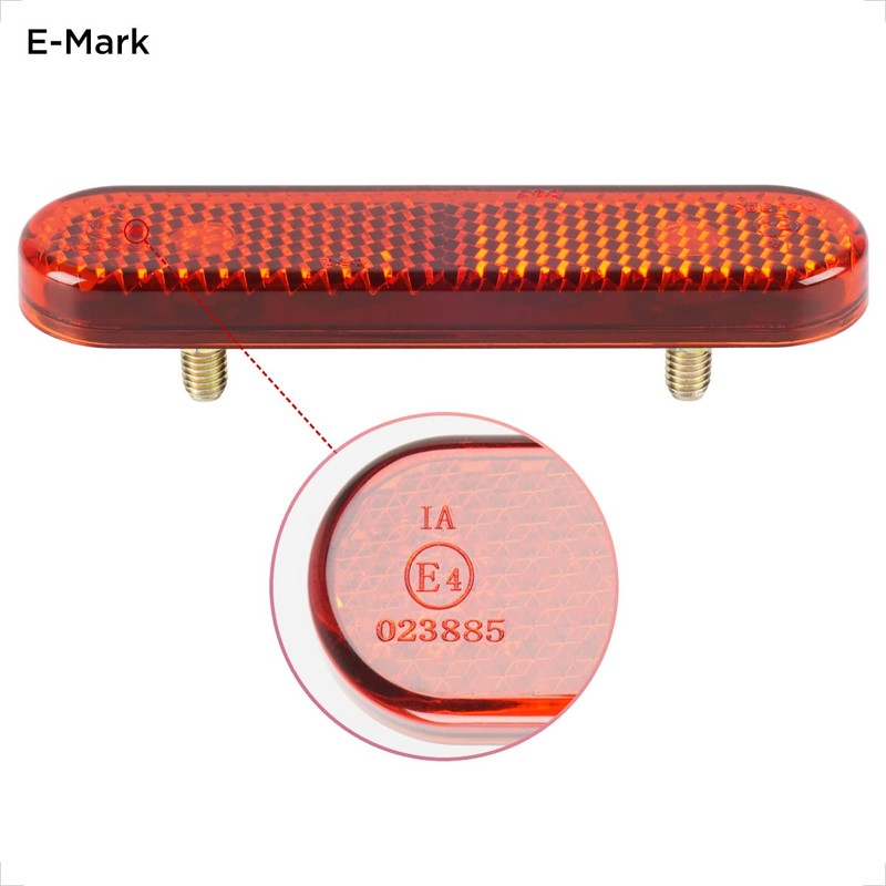 Pack of 2 87 x 21 x 8 mm Motorcycle