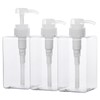 Suream - Recipientes de bomba para champú, 3 paquetes de