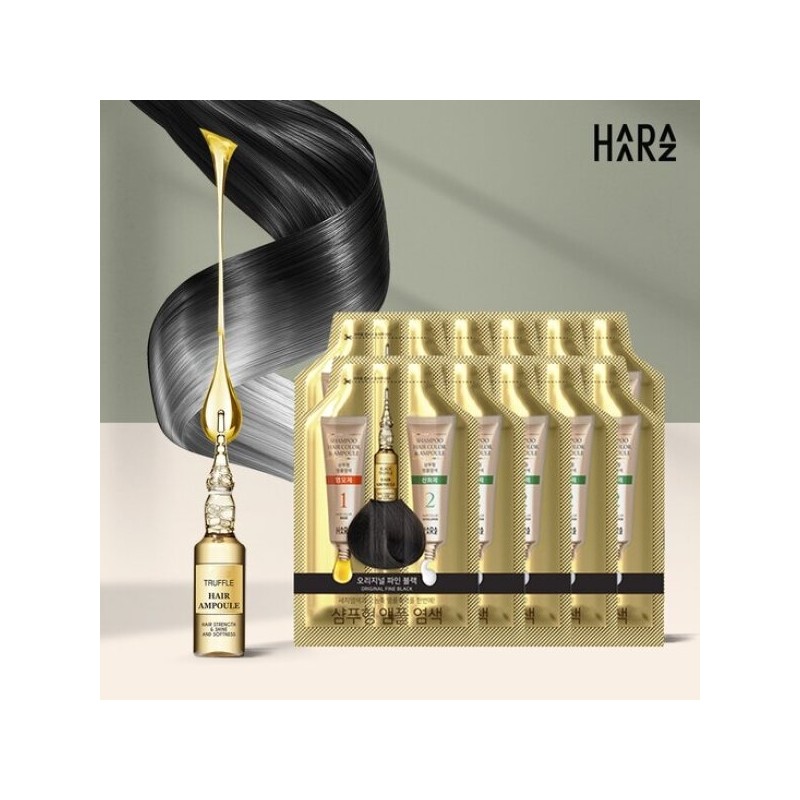  Haraz Shampoo-type Ampoule Dyeing Agent 10 Packs / 하라즈