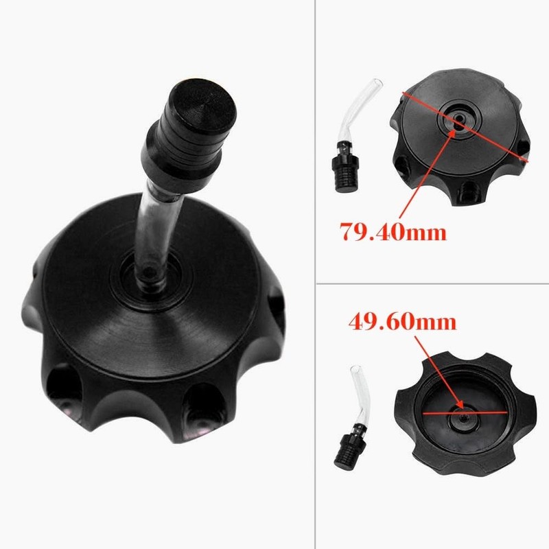 CNC ALUMINUM FUEL METAL TANK GAS CAP 125cc - 250cc