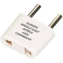 Conair Travel Plug Adapter, Universal Plug Adapters for Worldwide Travel by Travel Smart (Southern Europe, Middle East, Parts of Africa, Asia, & Caribbean)